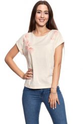 MUSTANG T SHIRT DAMSKI Audrey C Embro 1009480 3248. T-shirty damskie Mustang, s, bez wzorów, bez kołnierzyka, bez ramiączek. W wyprzedaży za 39.99 zł.