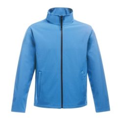 Kurtka Softshellowa Damska Do Druku. Niebieskie kurtki sportowe damskie Regatta, xl, bez wzorów, z softshellu, bez ramiączek, bez kaptura, trekkingowe. Za 86.99 zł.