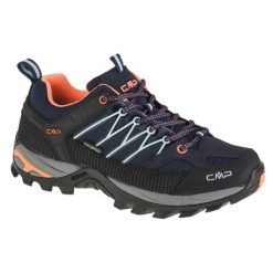Damskie buty trekkingowe CMP Rigel. Czarne obuwie trekkingowe damskie CMP, z materiału, bez zapięcia. Za 338.88 zł.