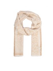 Guess Szal AW5531 VIS03 Beżowy jasny. Brązowe rękawiczki damskie Guess, z aplikacjami, z wiskozy. Za 234.99 zł.