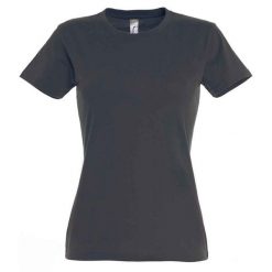 Koszulka Imperial Dla Kobiet. Brązowe bluzki damskie SOL'S, l, bez wzorów, sportowe, bez kołnierzyka, bez ramiączek. Za 38.99 zł.