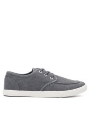 Lanetti Tenisówki MF1525-12 Szary. Szare trampki męskie Lanetti, bez wzorów, z materiału, bez zapięcia. Za 64.99 zł.