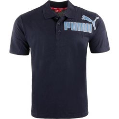 Męska koszulka polo Puma niebieska. Niebieskie koszulki sportowe męskie Puma, m, bez wzorów, z bawełny, bez ramiączek, rowerowe. Za 109.32 zł.