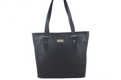 Shopper bag skórzany BARBERINI'S czarny 923-1. Czarne shopperki damskie Barberinis, bez wzorów, ze skóry, bez dodatków. Za 289.99 zł.