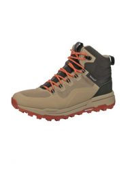Buty trekkingowe męskie Halti Kuru Mid DX. Brązowe trekkingi męskie Halti, z elastanu, bez zapięcia. Za 949.99 zł.