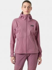 Kurtka Damska Helly Hansen W Momentum 3L Stretch. Fioletowe kurtki damskie Helly Hansen, l, bez wzorów, z materiału, bez kaptura. Za 938.50 zł.