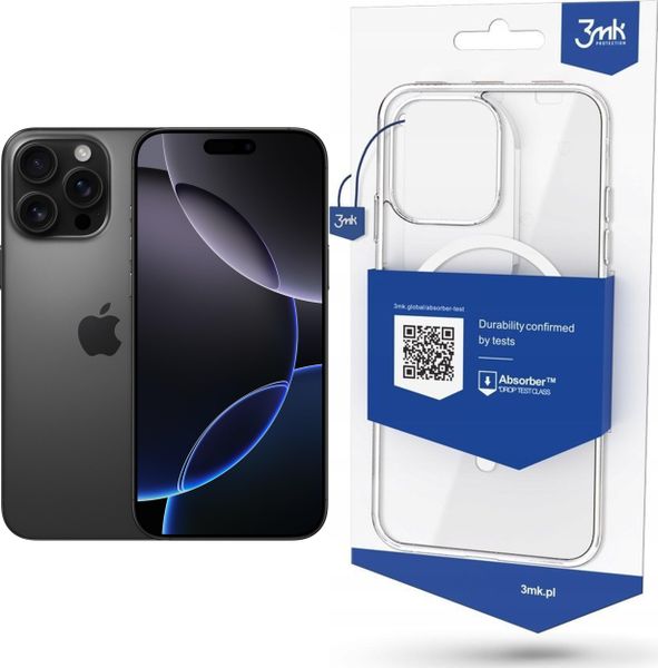 Smartfon Apple iPhone 16 Pro Max 256GB Black Titanium (MYWV3) + Etui MagCase. Czarne smartfony Apple. Za 5,697.00 zł.