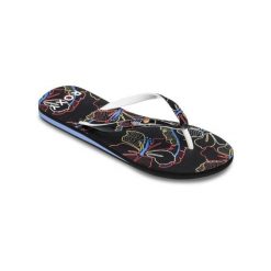 Sandały dla Kobiety PORTOFINO III Czarny. Czerwone sandały damskie Roxy, bez wzorów, z gumy, bez obcasa, bez zapięcia. Za 129.99 zł.