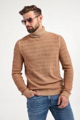 Sweter męski z golfem Woliam JOOP!. Swetry męskie JOOP!, m, bez wzorów, bez kołnierzyka, bez ramiączek. W wyprzedaży za 645.32 zł.