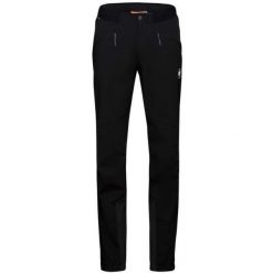 Spodnie skiturowe męskie Mammut Aenergy SO Hybrid. Czarne spodnie sportowe męskie Mammut, m, bez wzorów, narciarskie. Za 893.70 zł.