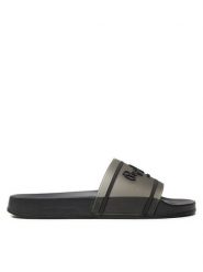 Pepe Jeans Klapki Slider Translucent W PLS70147 Czarny. Czarne klapki damskie Pepe Jeans, bez wzorów, z jeansu, bez obcasa, bez zapięcia. Za 149.99 zł.