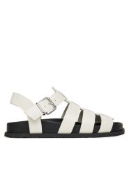 Tommy Jeans Sandały Tjw Fisherman Patent Sandal EN0EN02874 Biały. Białe sandały damskie Tommy Jeans, bez wzorów, z jeansu, bez obcasa, na płaskiej podeszwie, bez zapięcia. Za 329.99 zł.