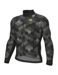 Kurtka rowerowa męska Alé Cycling Solid Planet. Czarne kurtki sportowe męskie ALÉ CYCLING, l, bez wzorów, z elastanu, bez kaptura, na fitness i siłownię. Za 620.15 zł.