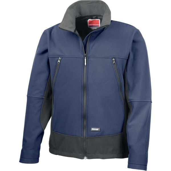 Kurtka Result Softshell Activity. Czarne kurtki męskie RESULT, m, bez wzorów, z elastanu, bez kaptura. Za 210.95 zł.