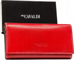 4U Cavaldi Skórzany portfel damski na zatrzask - 4U Cavaldi NoSize. Portfele damskie 4U Cavaldi. Za 125.44 zł.