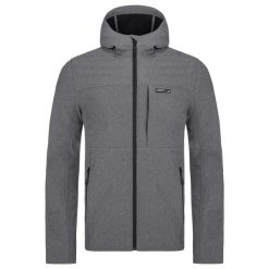 Kurtka Softshell Aqua Pro dla Mężczyzn - Wodoodporna i Wiatroszczelna. Kurtki sportowe męskie Alpine Pro, m, bez wzorów, z softshellu, bez kaptura, trekkingowe. Za 289.99 zł.
