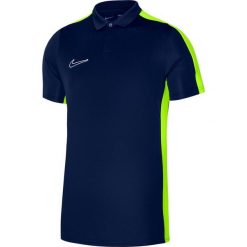 Koszulka sportowa męska Nike Drifit Academy. Niebieskie koszulki sportowe męskie Nike, m, bez wzorów, z poliesteru, bez ramiączek, do piłki nożnej. Za 179.99 zł.