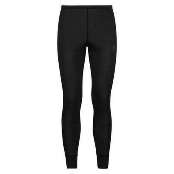 Legginsy termoaktywne damskie Odlo Active Warm Eco BL Bottom Long. Czarne bielizna sportowa damska ODLO, l, bez wzorów. Za 173.99 zł.