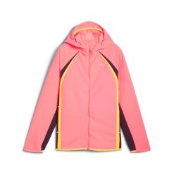 Damska kurtka wodoodporna Puma. Czerwone kurtki sportowe damskie Puma, xs, bez wzorów, bez ramiączek, bez kaptura, do biegania. Za 509.99 zł.