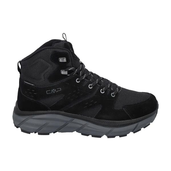 Buty trekkingowe CMP Kamsel WP Mid. Czarne obuwie trekkingowe damskie CMP, z gumy, bez zapięcia. Za 296.99 zł.