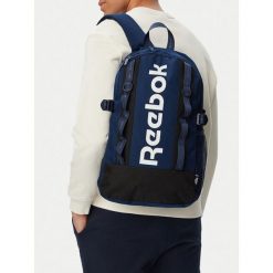 Plecak Reebok. Niebieskie plecaki męskie Reebok, bez wzorów, sportowe. Za 179.99 zł.