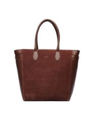 Guess Torebka HWANSS P6204 Brązowy. Brązowe shopperki damskie Guess, z aplikacjami, ze skóry, bez dodatków. Za 1,134.00 zł.