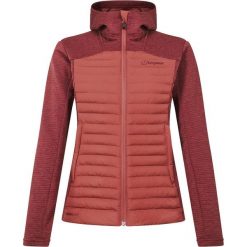 Kurtka hybrydowa damska Berghaus Nula Hybrid Jacket. Czerwone kurtki sportowe damskie Berghaus, s, bez wzorów, z materiału, bez ramiączek, bez kaptura, narciarskie. Za 555.49 zł.