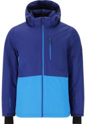 Kurtka narciarska męska Whistler Drizzle W-PRO 10000. Niebieskie kurtki sportowe męskie Whistler, na zimę, l, bez wzorów, z materiału, narciarskie. Za 449.99 zł.