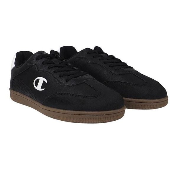 Trampki Męskie Niskie Prestige. Czarne buty zimowe męskie Champion, bez wzorów, z gumy, klasyczne, bez zapięcia. Za 299.99 zł.
