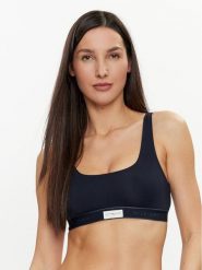 Tommy Hilfiger Biustonosz top UW0UW04746 Granatowy. Niebieskie topy damskie Tommy Hilfiger, xs, bez wzorów, bez kołnierzyka, bez ramiączek. Za 99.99 zł.