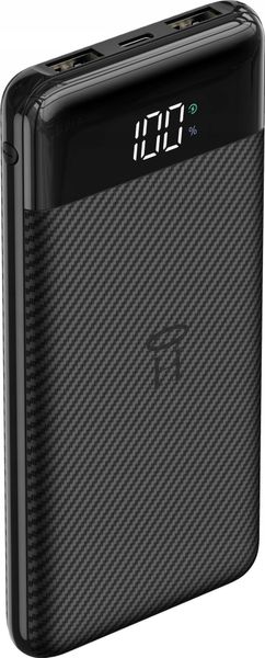 Powerbank 4kom.pl VEGER powerbank 10 000 mAh L11 (W1087) czarny. Czarne powerbanki 4kom.pl. Za 44.03 zł.