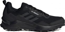 Buty trekkingowe męskie Adidas czarne r. 43 1/3. Czarne trekkingi męskie Adidas, bez zapięcia. Za 449.40 zł.