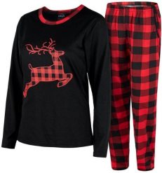 HEYO Piżama damska świąteczna HPD10 XL. Bielizna sportowa damska HEYO, xl, bez wzorów. Za 49.95 zł.