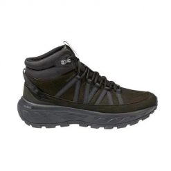 Buty trekkingowe męskie Jack Wolfskin A65576E0205. Zielone trekkingi męskie Jack Wolfskin, na zimę, z materiału, za kostkę, bez zapięcia. Za 479.99 zł.