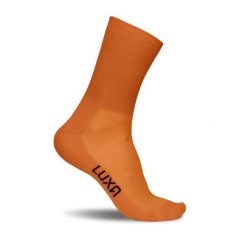 Skarpetki Rowerowe Unisex Luxa Classic. Czerwone skarpetki damskie LUXA, bez wzorów, z elastanu. Za 69.00 zł.