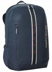 Plecak tenisowy Wilson Roland Garros 2025 Session Backpack granatowy. Niebieskie plecaki męskie Wilson, bez wzorów, z materiału, eleganckie. Za 325.99 zł.