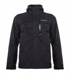 Kurtka męska Columbia Pouring Adventure III Jacket 2117171010 czarny L. Czarne kurtki męskie Columbia, l, bez wzorów, bez kaptura. Za 340.50 zł.