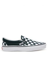 Vans Tenisówki Classic Slip On VN000D5PPRM1 Biały. Białe trampki i tenisówki damskie Vans, bez wzorów, z materiału, bez zapięcia. Za 239.99 zł.