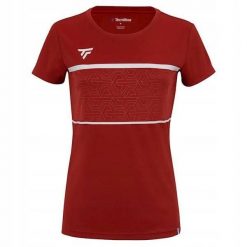 Koszulka tenisowa damska Tecnifibre Team Tech Tee. Białe koszulki sportowe damskie TECNIFIBRE, bez wzorów, bez ramiączek, tenisowe. W wyprzedaży za 119.00 zł.