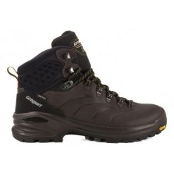Buty trekkingowe damskie Grisport GriTex Vibram. Brązowe obuwie trekkingowe damskie Grisport, bez zapięcia. Za 469.70 zł.
