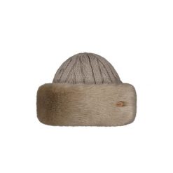 Czapka Barts Bandhat. Brązowe czapki damskie Barts, na zimę, bez wzorów, z wełny, sportowe. W wyprzedaży za 178.50 zł.