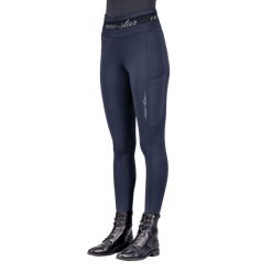 Damskie legginsy jeździeckie z pełną przyczepnością Euro-Star Ares. Czarne legginsy damskie EURO-STAR, bez wzorów. Za 526.00 zł.
