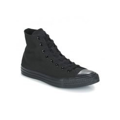 Buty na co dzień trampki unisex CONVERSE ALL STAR wysokie. Czarne trampki i tenisówki damskie Converse, bez wzorów, bez zapięcia. Za 279.00 zł.