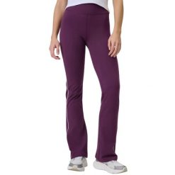 Legginsy damskie 4F CAS. Czerwone legginsy damskie 4F, bez wzorów, z dzianiny. Za 99.99 zł.