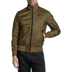Kurtka BLAUER BRAHMS Zielony. Zielone kurtki męskie Blauer, bez wzorów, z tkaniny, bez kaptura. Za 1,058.99 zł.