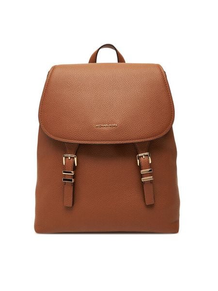 MICHAEL Michael Kors Plecak Quinn 30T5GQNB2L Brązowy. Brązowe plecaki damskie MICHAEL Michael Kors, bez wzorów, ze skóry. Za 899.99 zł.