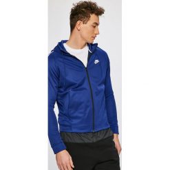 Nike Sportswear - Bluza. Niebieskie bluzy męskie Nike Sportswear, m, bez wzorów, z bawełny, z kapturem. W wyprzedaży za 139.90 zł.