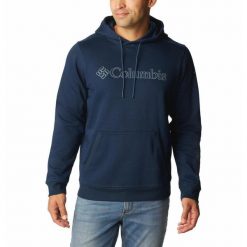 Columbia Bluza Csc Basic Logo 1681664492. Niebieskie bluzy sportowe męskie Columbia, m, bez wzorów, z kapturem. Za 274.99 zł.