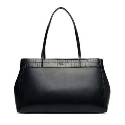 Torebka Calvin Klein. Czarne shopperki damskie Calvin Klein, bez wzorów, bez dodatków. Za 749.99 zł.