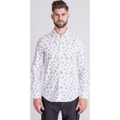 KOSZULA SLIM FIT DIESEL. Białe koszule męskie Diesel, l, bez wzorów, bez kołnierzyka, bez ramiączek. Za 305.00 zł.